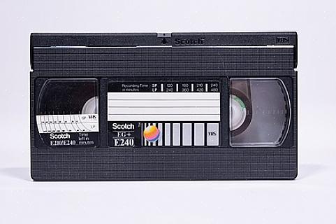 Teste sua fita VHS reparada no reprodutor VHS
