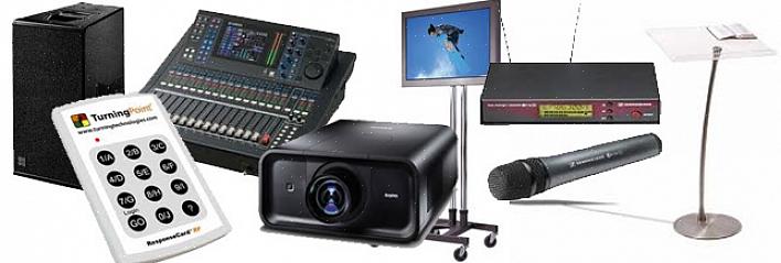 O equipamento audiovisual faria parte do pacote