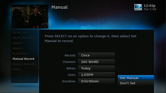 Com o DVR da DirecTV você muda a maneira como assiste