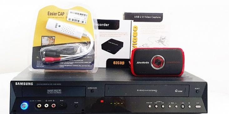 Copiar seus vídeos domésticos em VHS para DVDs garante que aqueles momentos preciosos com a família