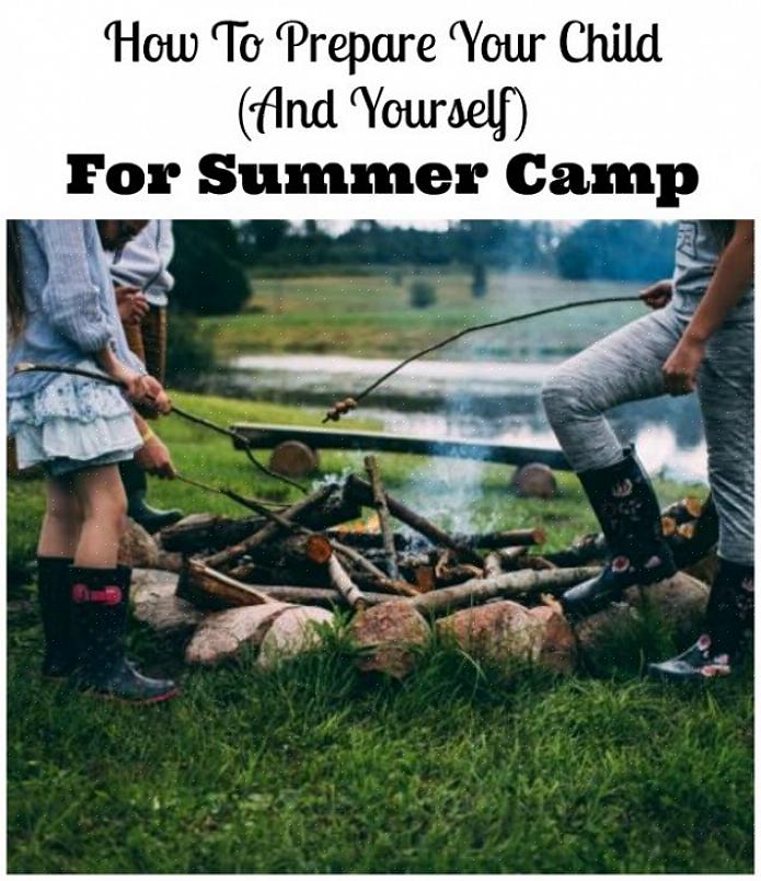Deixe seu filho escolher para qual acampamento de verão ir