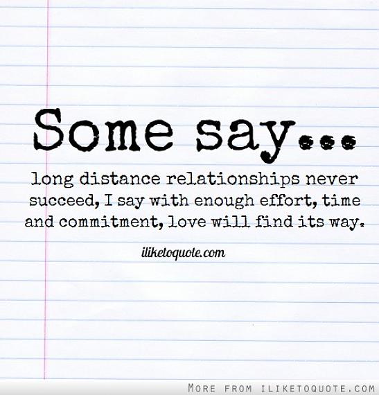 Se o seu relacionamento à distância é para acontecer
