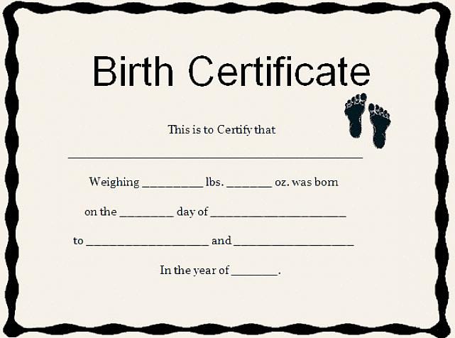 Obter uma certidão de nascimento logo após o parto