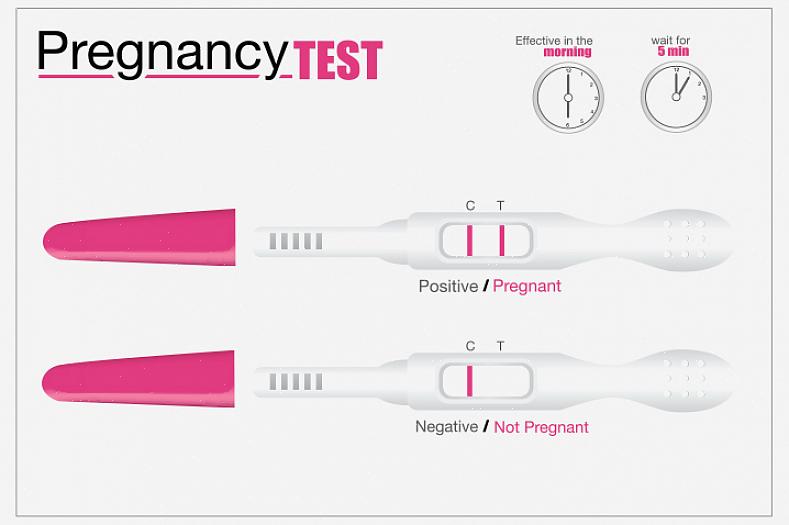 Se você receber um resultado positivo no teste de gravidez