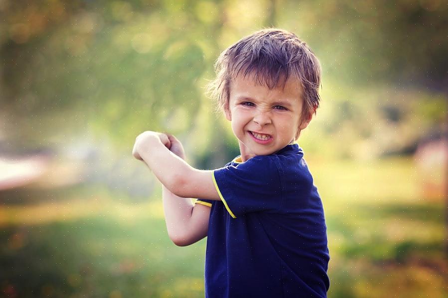 Se seu filho está tendo acessos de raiva