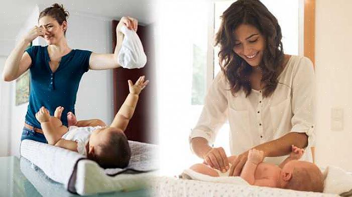 Aqui estão as etapas de como você pode trocar a fralda do seu bebê da maneira correta