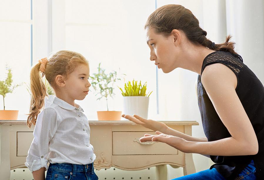 Você simplesmente dá suas ordens ao seu filho