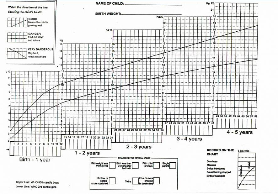 Para calcular o crescimento de seu filho em termos de peso em uma determinada idade