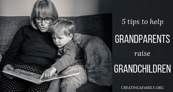Os avós são os tutores legais porque a criança se tornou órfã