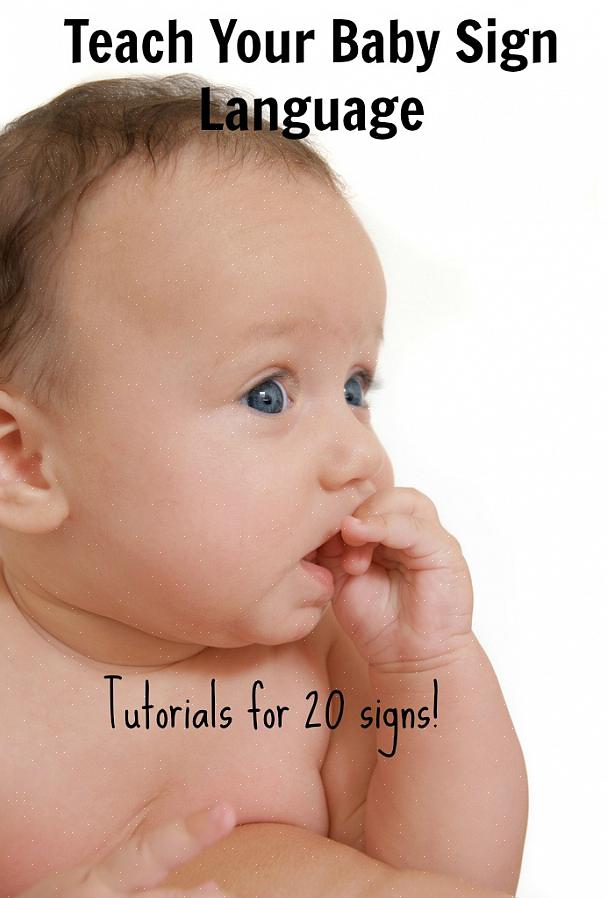 Alguns pais se perguntam se devem usar a linguagem de sinais europeia (ASL) ou criar seus próprios sinais