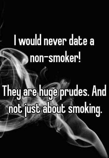 Se você é um não fumante