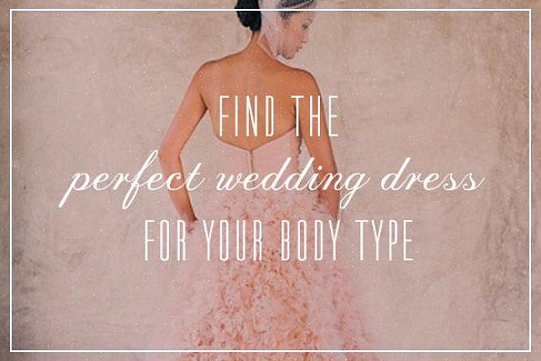 É importante encontrar o vestido de noiva perfeito para o seu dia perfeito