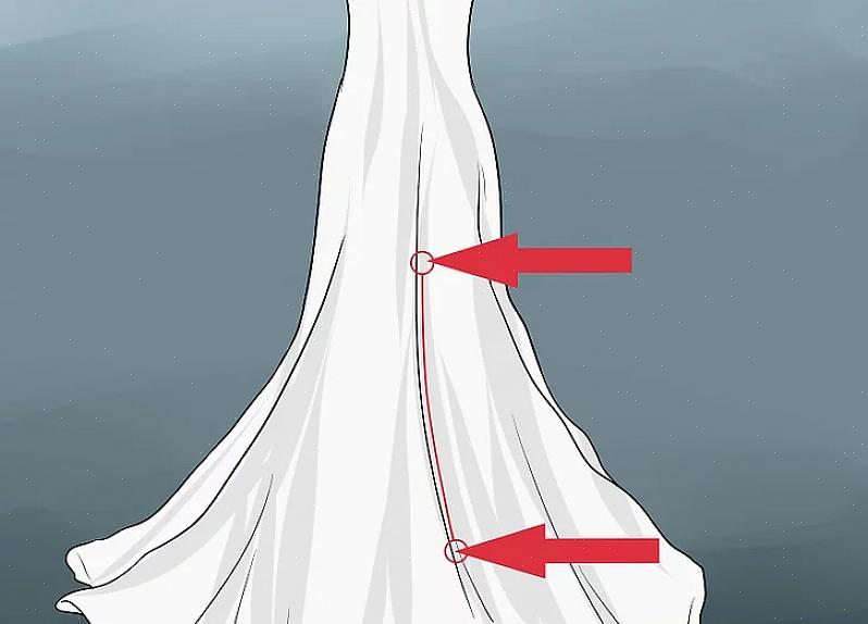Agitar o vestido é uma ótima maneira de preservar o vestido de noiva durante a recepção