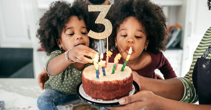 Aqui estão algumas dicas que você pode usar se estiver comemorando uma festa de aniversário para várias