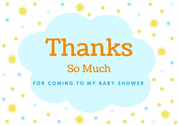 Siga estas dicas para orientá-lo a escrever cartões de agradecimento para o chá de bebê