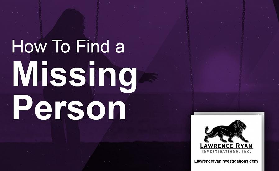 Se a pessoa desaparecida ainda não for encontrada