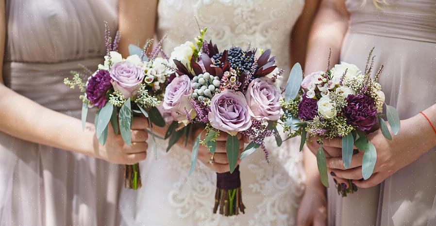 Arranjos de flores usados para a ocasião seguem as preferências pessoais dos noivos