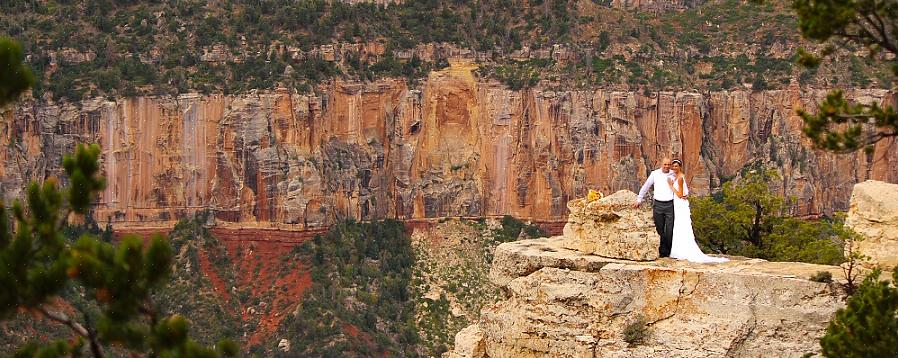 O Parque Nacional do Grand Canyon já realizou centenas de cerimônias de casamento