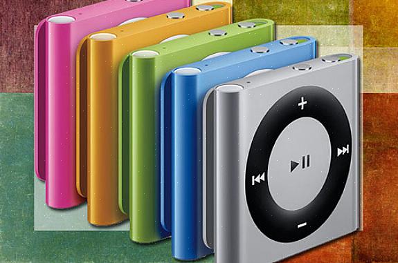 O iPod Nano e o iPod Shuffle