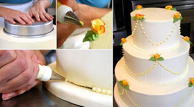 Use cobertura de creme de manteiga entre cada camada do bolo