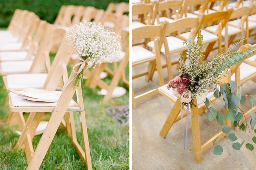 O tema do casamento geralmente influencia a paleta de cores