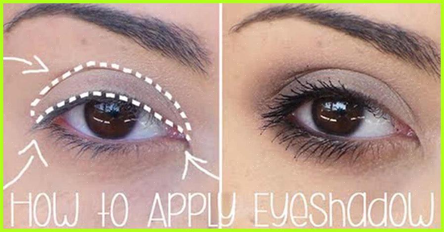 A primeira coisa que você precisa fazer antes de aplicar a maquiagem nos olhos