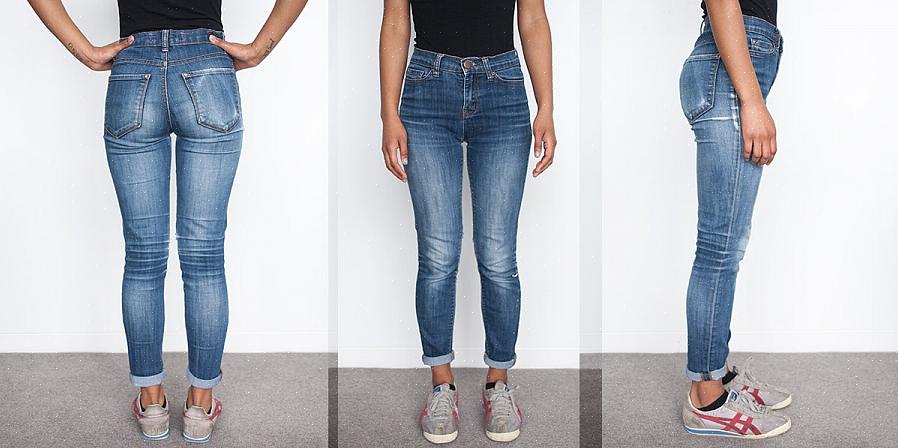 Está o fato de que os jeans justos também são os mais difíceis de vestir