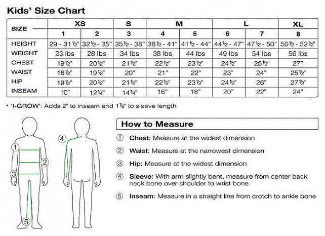 O ponto onde a extremidade toca a tira de medição é a medida do tamanho do peito do seu filho