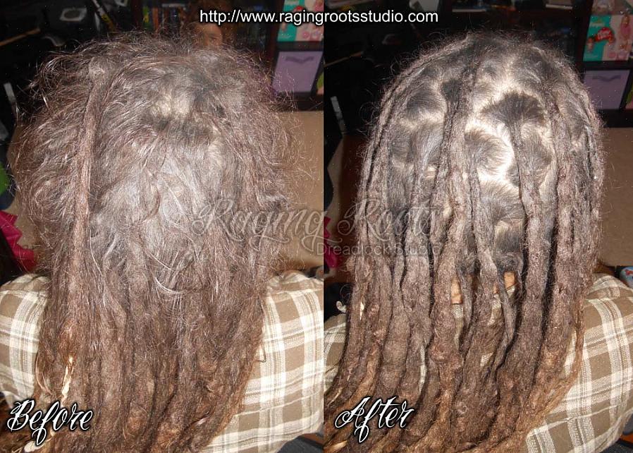 Um dos problemas comuns a qualquer tipo de dreadlocks são os cabelos soltos