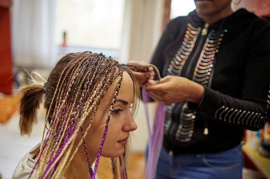 Aqui estão algumas etapas para fazer com que a trama do seu cabelo tenha a melhor aparência