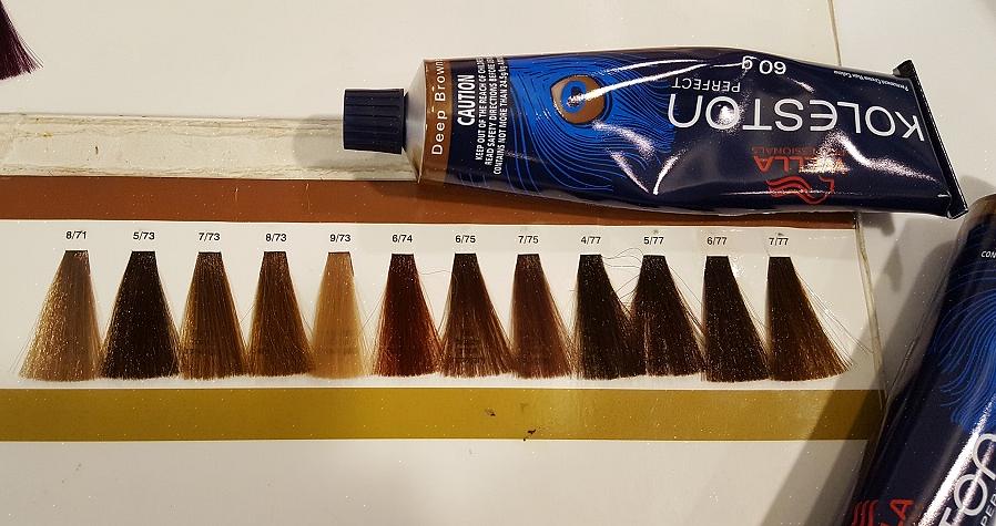 Coloque um grama de Color Charm para o cabelo Mix Wella Color para cada dois gramas de Revelador de Color