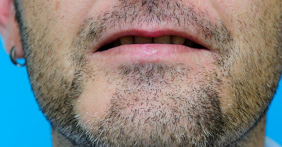 Comum de impedir o crescimento dos pelos faciais é fazer a barba