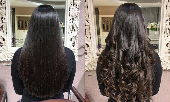 As extensões de cabelo europeias são feitas de cabelo que só foi processado para parecer europeu