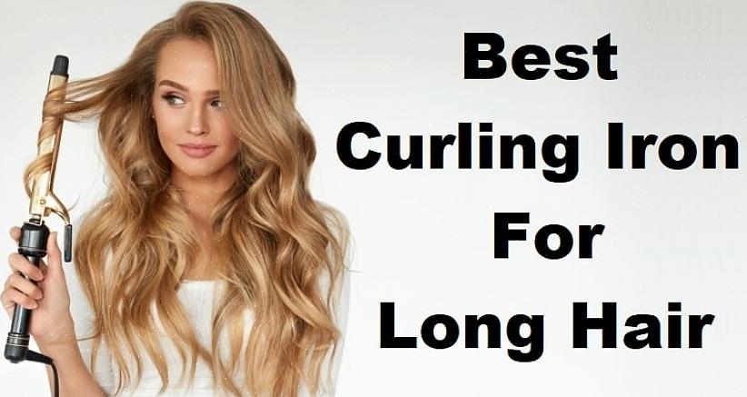 Isso pode ser conseguido usando grandes rolos quentes que podem fazer seu cabelo longo