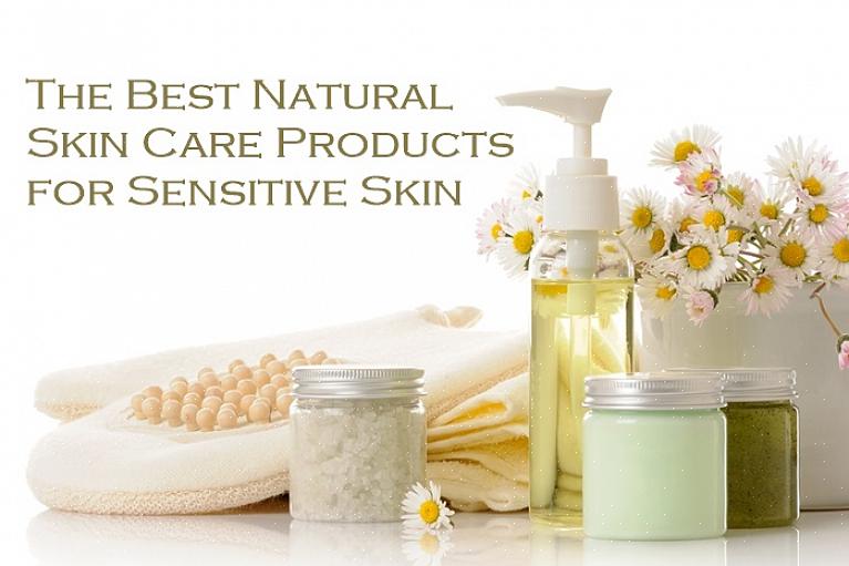 Procurando produtos naturais para a pele