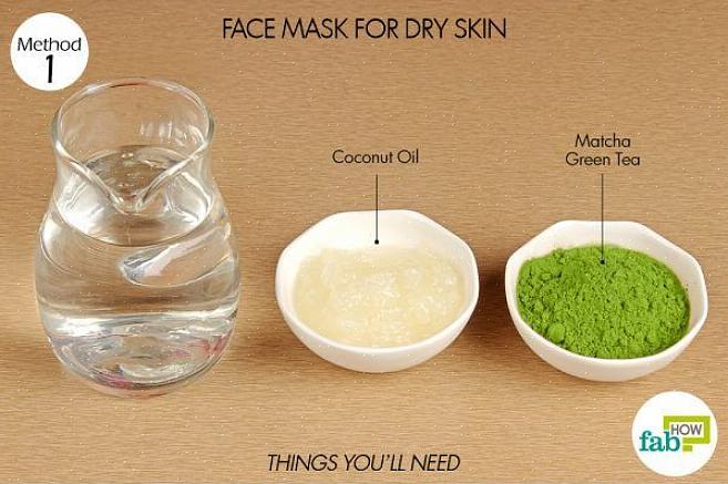 Aplique esta máscara de chá verde em seu rosto duas vezes ao dia