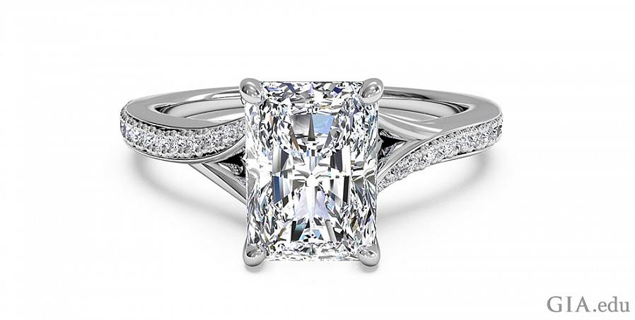 Antes de comprar um anel de noivado de diamante