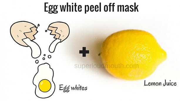Use a solução de suco de limão para limpar a pele intacta