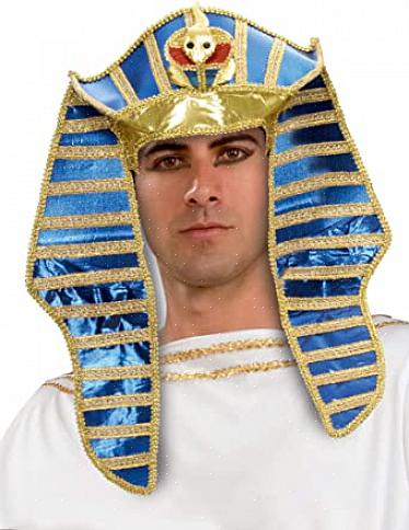 A maioria das fantasias egípcias pode ser feita de tecidos