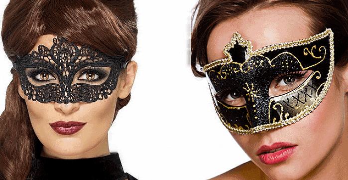 Você pode escolher máscaras de meio tamanho que cobrirão apenas a área próxima aos olhos