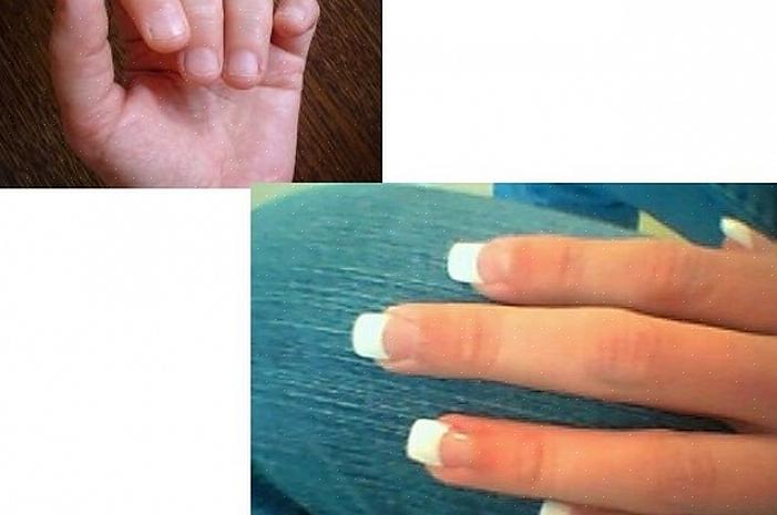 Fixar pregos de fibra de vidro em suas unhas segue um procedimento meticuloso - desde colocar a ponta