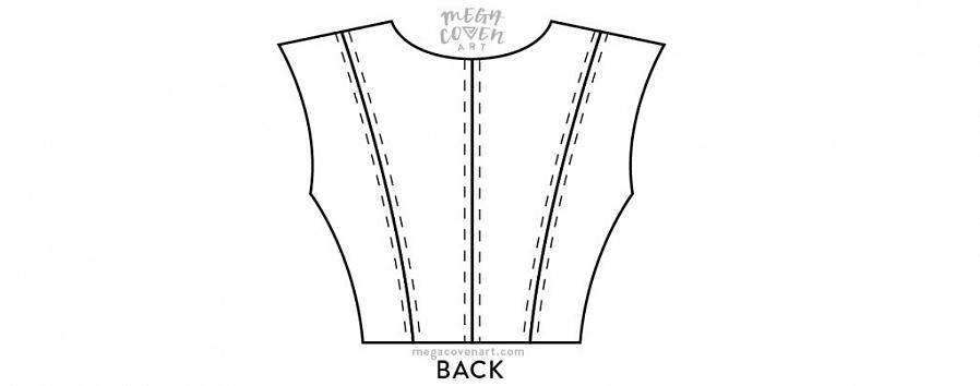 Retirar a costura ao longo da costura lateral da calça