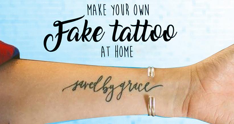 As tatuagens temporárias geralmente desaparecem após o banho