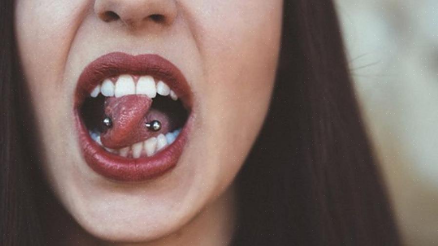 Mas se você não for tratar a infecção de piercing na língua