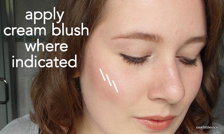 O blush em creme pode dar os mesmos efeitos que o blush em pó normal