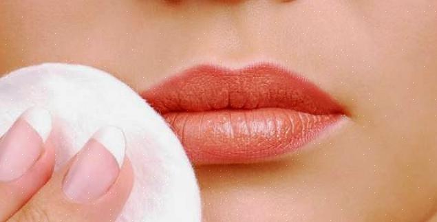 Agora que você sabe o segredo para remover a cor dos lábios