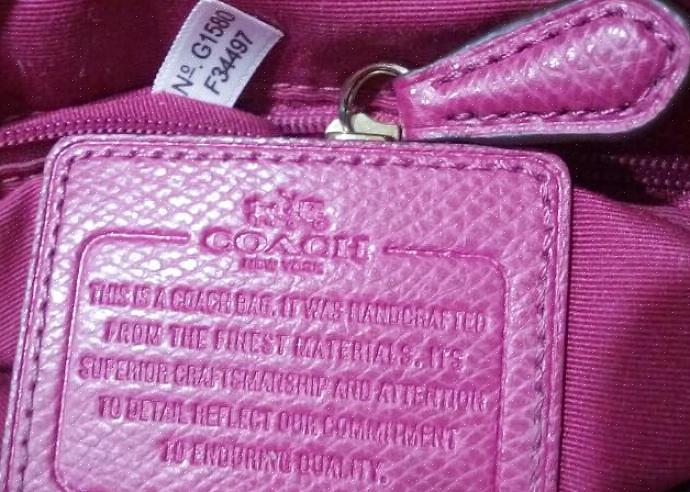 Certifique-se de ter conhecimento sobre a bolsa Coach real para evitar a compra de réplicas de bolsas falsas