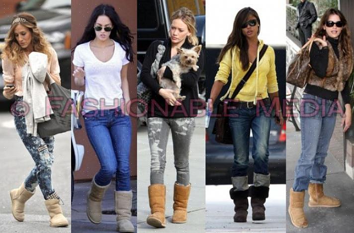 Use botas Ugg adequadamente