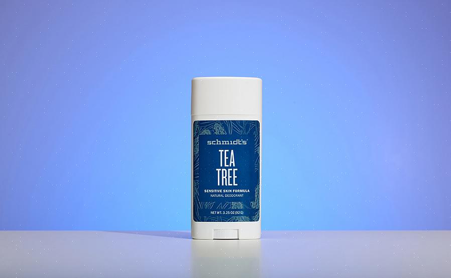 Você pode usar este desodorante de óleo da árvore do chá várias vezes ao dia ou conforme necessário