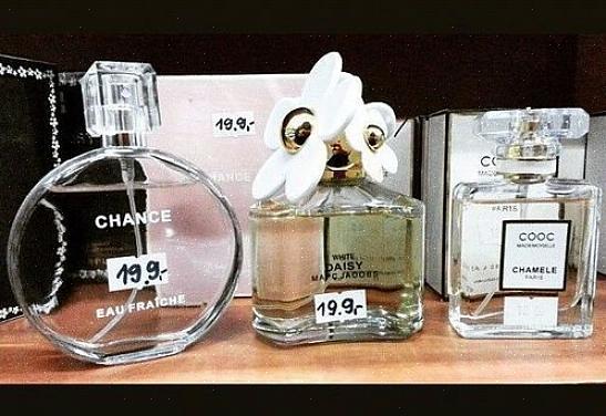 Mecanismos de spray usados por marcas de perfumes genuínos são únicos